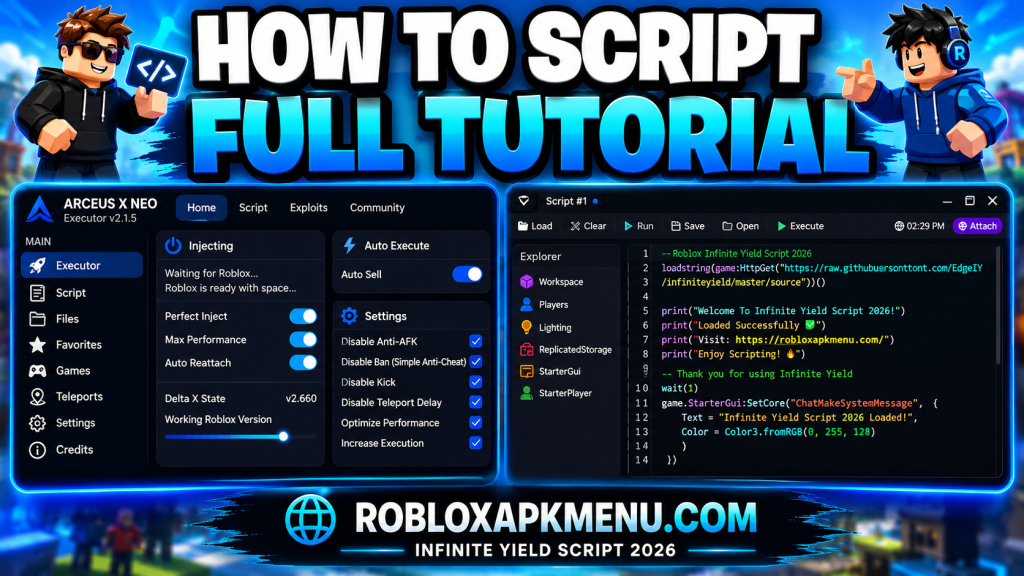 Roblox Script TuTorial