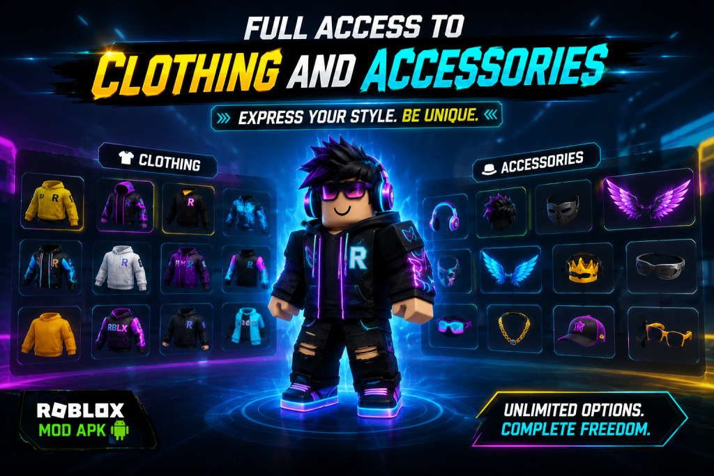 Full Access to Clothing and Accessories